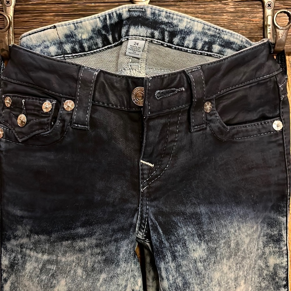 True Religion faded wash Jeans